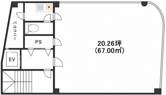エスティ21 5階 平面図