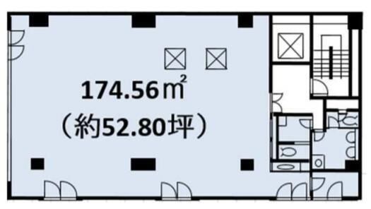 第一恒産ビル 6階 平面図