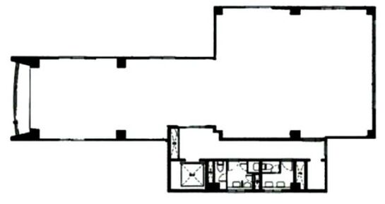 御苑スカイビル 6階 平面図