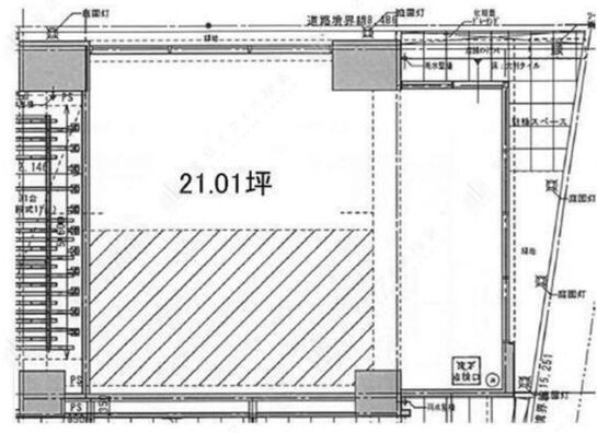 ラティエラ秋葉原 1階 平面図