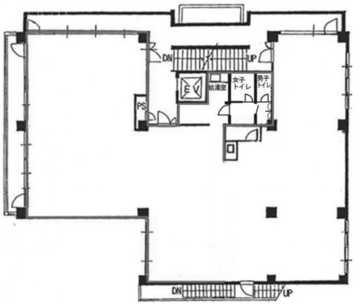 御成門コープ 2階 平面図