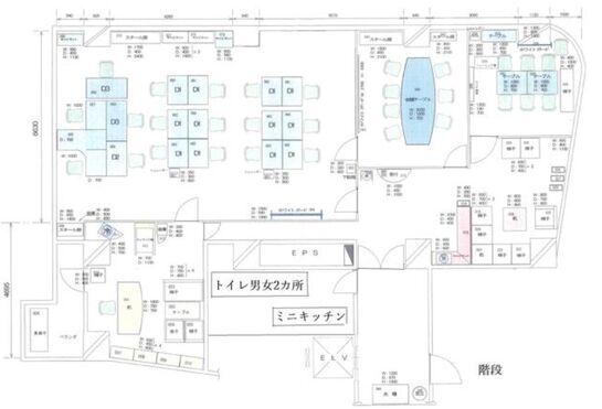 丸橋ビル 2階 平面図