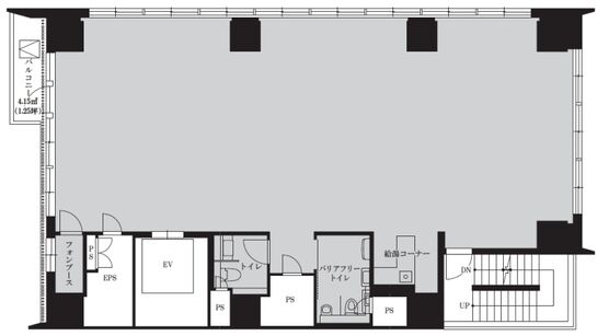 VORT三田Ⅱ（旧：クローバー三田） 2階 平面図