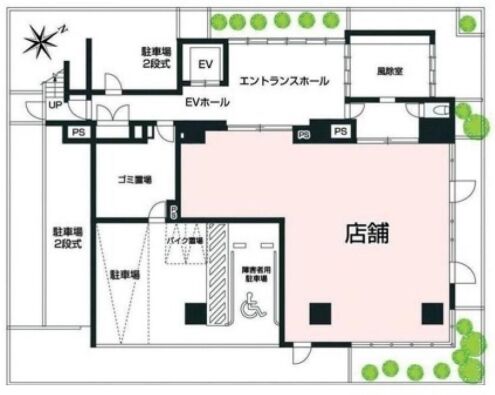 プレリースカイレジデンス 1階 平面図