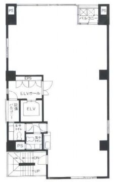 D&F御茶ノ水ビル 9階 平面図