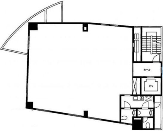 Kビル 8階 平面図