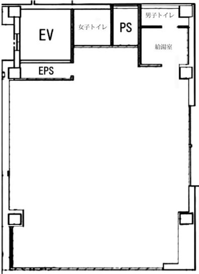 アドミラル紀尾井町ビル 1階A 平面図
