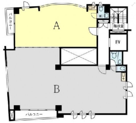 アヌシー青山 5階A 平面図