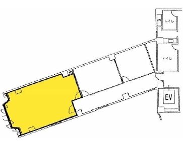 M&Cビル 2階A室 平面図
