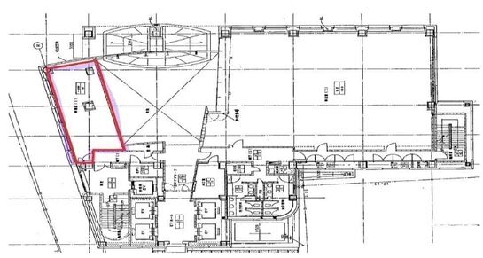 芝二丁目ビル 2階 平面図