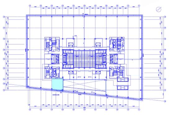 GINZA SIX（ギンザ シックス） 8階 平面図