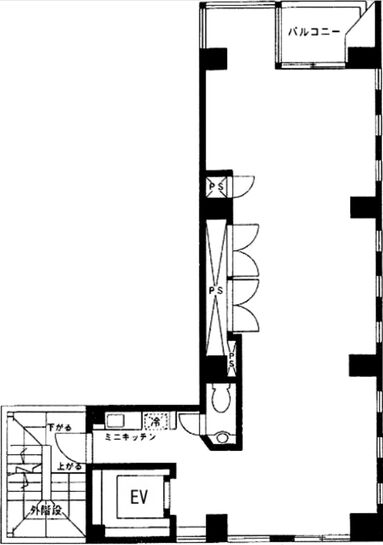 アソルティ日本橋小伝馬町 2階 平面図
