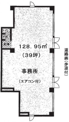 ファミネスハイツ海老澤 1階 平面図
