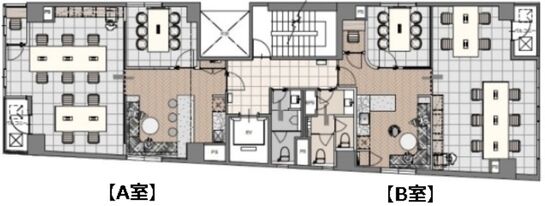 NOVEL WORK 半蔵門(旧:清水ビル) 4階B 平面図