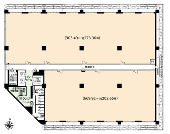 三井リンクラボ新木場1 5階06 平面図
