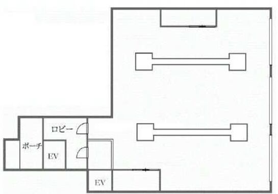 エルグランジュテ新宿 201号室 平面図
