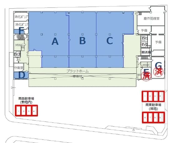 Imas Itabashi BASE 1階 平面図