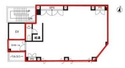 新宿パークサイドビル 4階 平面図
