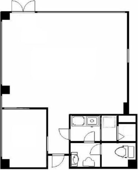LUビル 1階 平面図