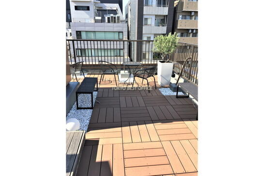 屋上テラス