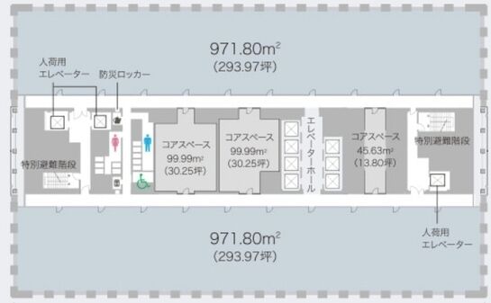 サンシャイン60 23階 平面図