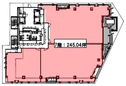 （仮称）五反田第一生命ビル 7階 平面図