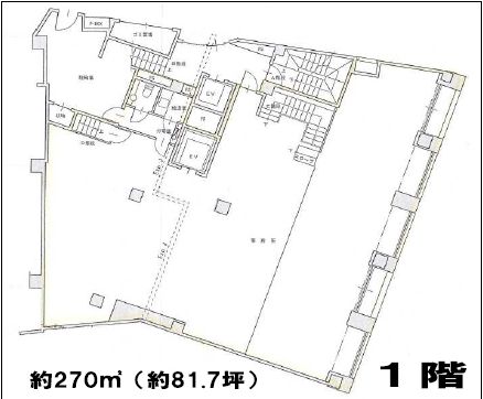 桜山パックス 1階 平面図