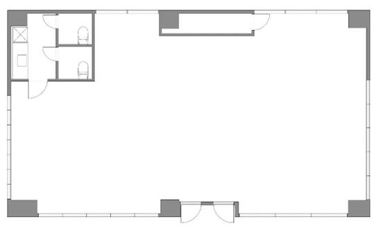 TOKYU REIT 下北沢スクエア（旧：ユニゾ下北沢ビル） 2階201 平面図