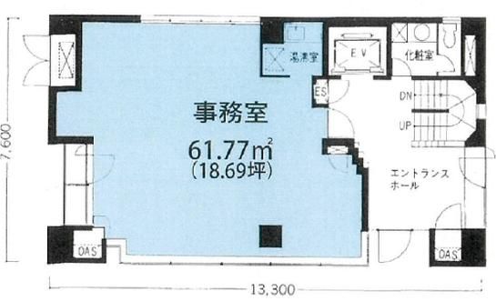 GEMINI-ONE 1階 平面図