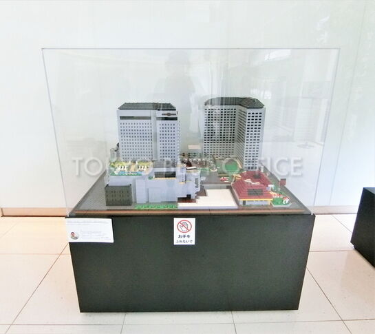 東京イースト21の模型