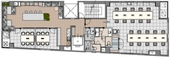 NOVEL WORK 半蔵門(旧:清水ビル) 7階 平面図