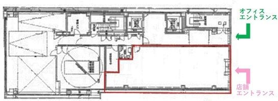 近鉄京橋スクエア（旧：京橋スクエア） 1階 平面図