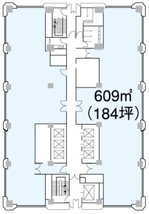 有楽町電気ビル 南館 5階 平面図