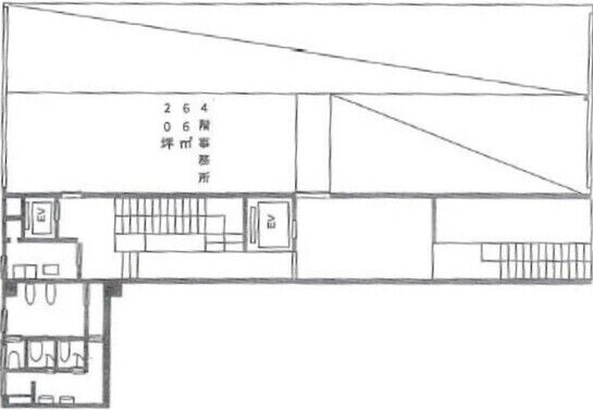 岩本町ビル(神田岩本町) 3階 平面図