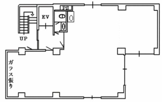 一松ビル本館 1階 平面図