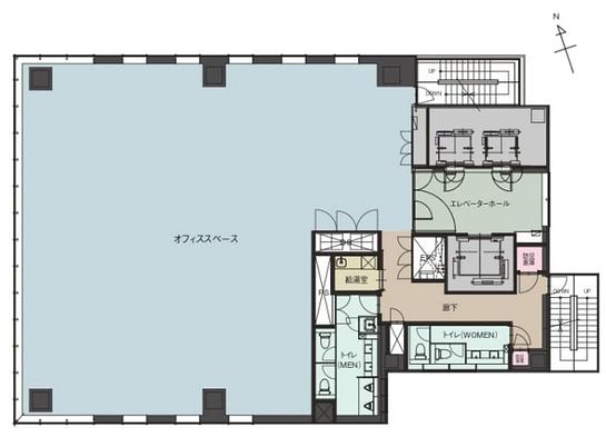 CIRCLES+新橋（サークルズプラス新橋） 13階 平面図