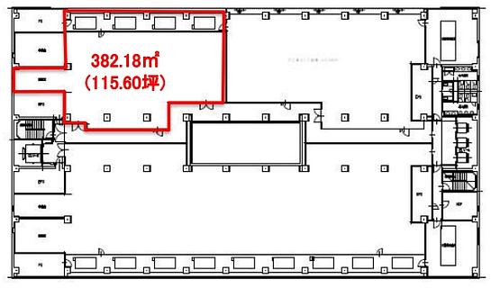 NODEX TOYOCHO（旧：JMFビル東陽町02） 2階 平面図