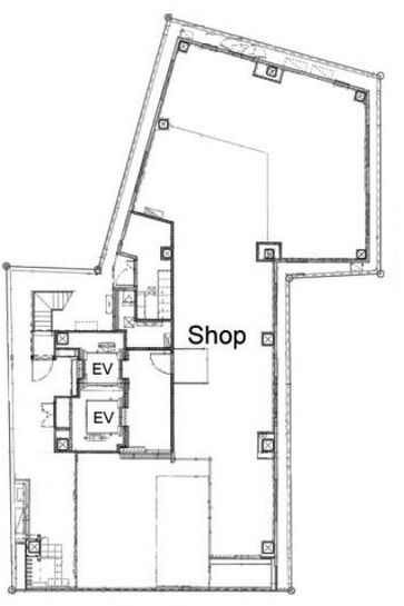 （仮称）大田区大森北PJ 1階 平面図