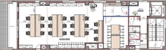 TQ神田猿楽町（旧：神田猿楽町スクエア） 5階 平面図