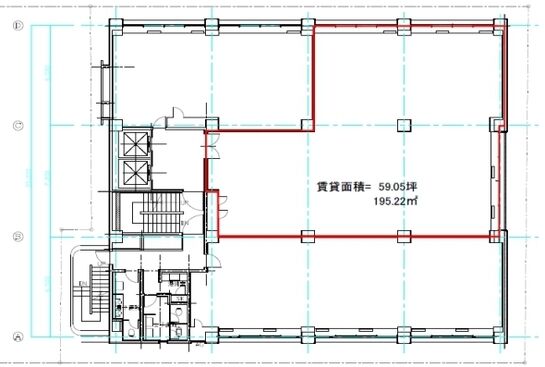 物産ビル 2階 平面図