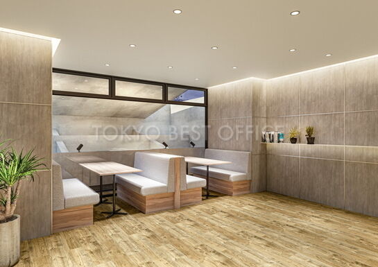 B1F執務室パース②