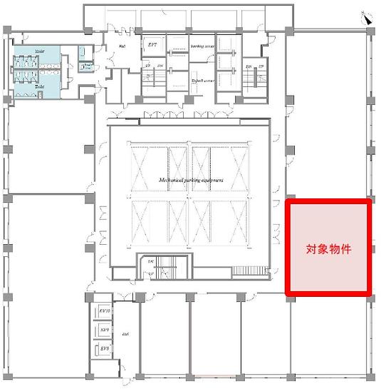 OWL TOWER（アウルタワー） 4階 平面図