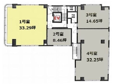 サンポウ綜合ビル 6階601 平面図