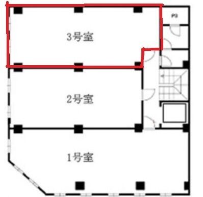 丸幸ビル 5階53 平面図