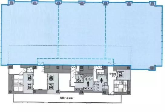 IT TOWER TOKYO（旧：(仮称)池袋西口プロジェクト・池袋マルイ跡地） 8階 平面図