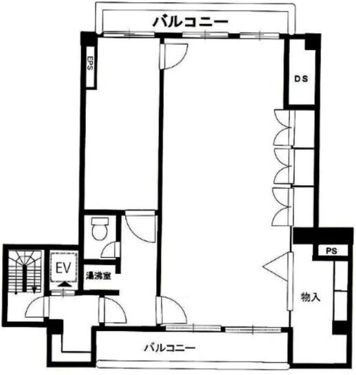 赤坂三基ビル 9階 平面図