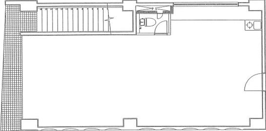 本間屋ビル 1階A 平面図