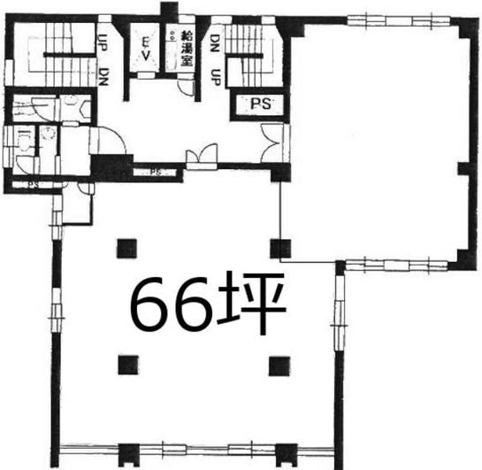 広尾オフィスビル 10階A 平面図