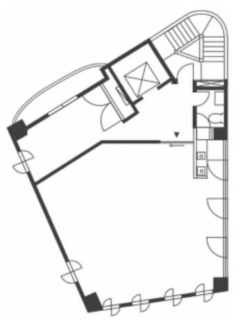 FLOOR AND WALLS 中野坂上 10階 平面図