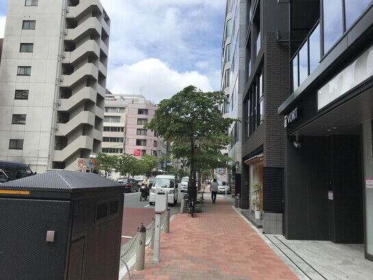 ビル周辺風景②